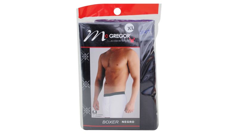 Comprar Boxer Mcgregor Negro Talla Xl Walmart Guatemala Paiz