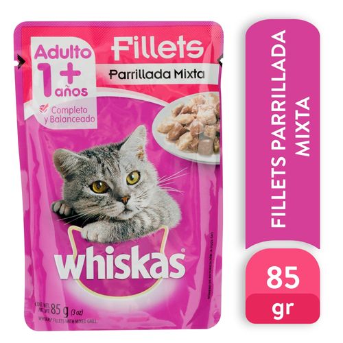 Alimento Whiskas para gato parrillada mixta - 85 g