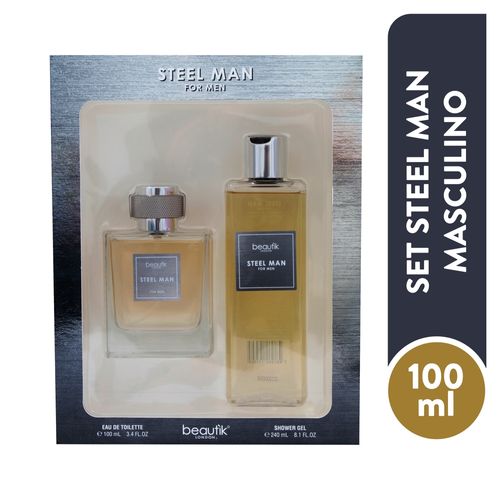 Beautik Set Perfume Steel Man 2P 340Ml