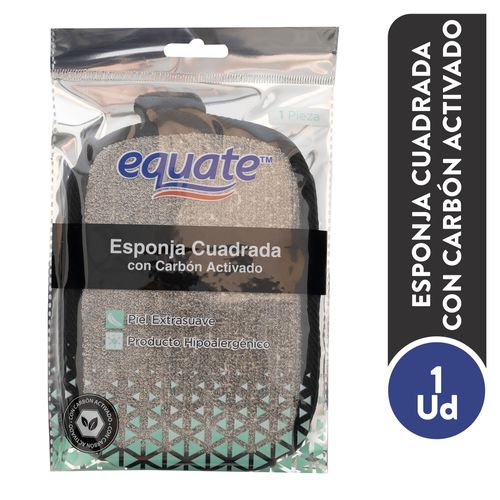 Esponja Cuadrado Con Carbon Activado