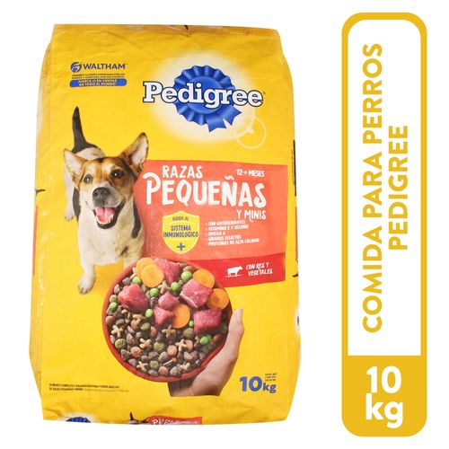 Alimento Pedigree Razas Pequea 10000 Gr