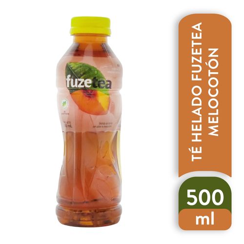 Refresco Fuze Tea Té Negro Melocotón - 500 ml