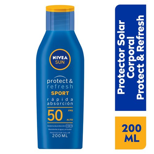 Protector Solar Nivea Sun Corporal Protect & Refresh - 200 ml