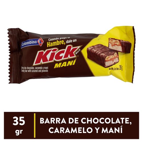 Chocolate Colombina Kick Mani - Unidad