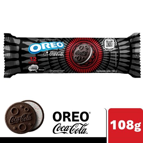 Galletas Oreo Sabor Coca Cola - 108 g