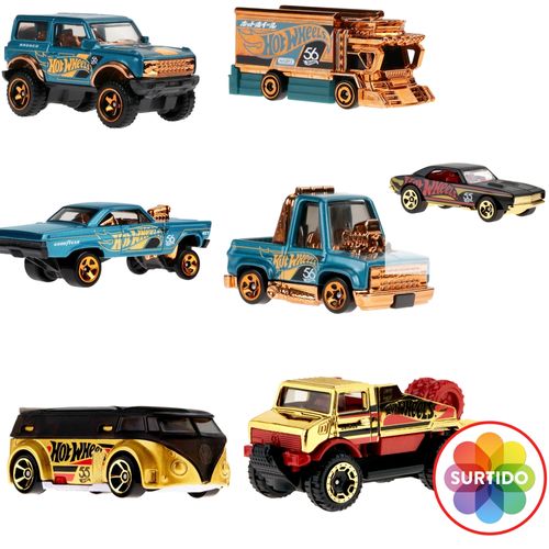 Vehiculo Hot Wheels Themed Negro Rojo