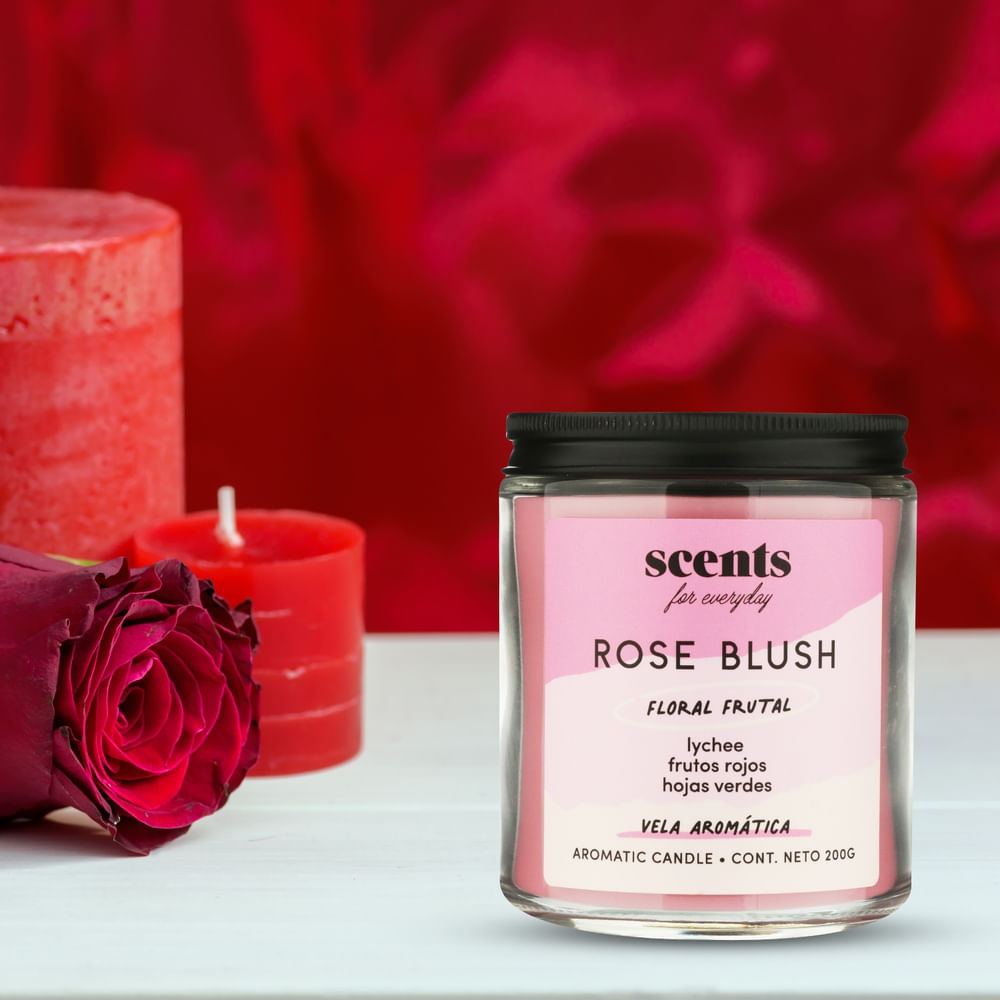Candela profumo 27 ml Tè rosa | Leroy Merlin
