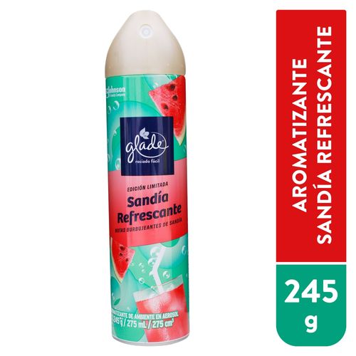 Aromatizante marca Glade Aerosol Sandia -275ml