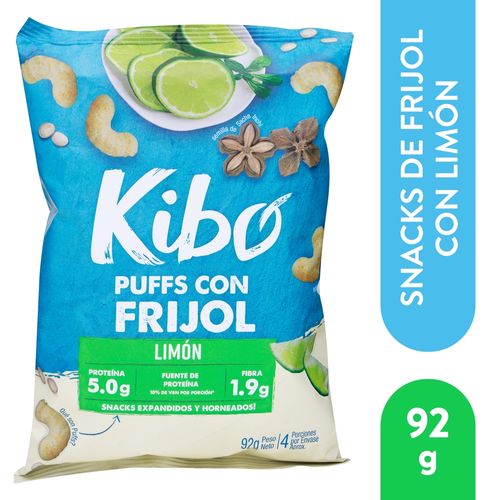 Snack Puffs Kibo Limon 92gr