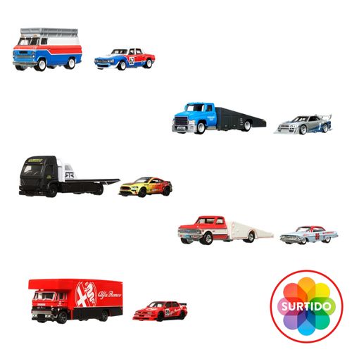 Hot Wheels Serie De Team Transport