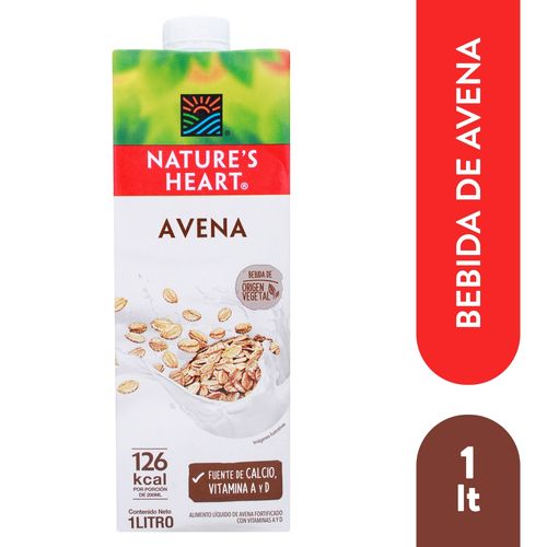 Natures Heart Bebida De Avena 1Lt