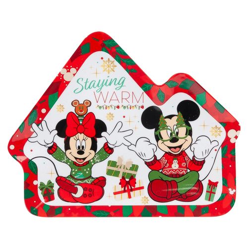 Plato Disney melamina navideño