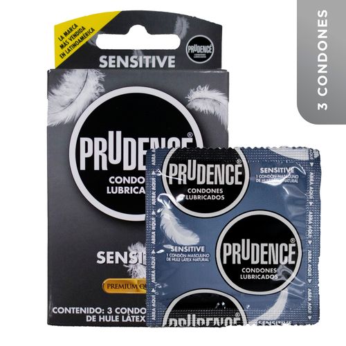 Condones Prudence sensitivo -3 uds
