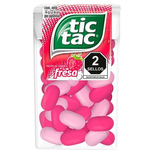 Dulce Tic Tac Sabor Fresa