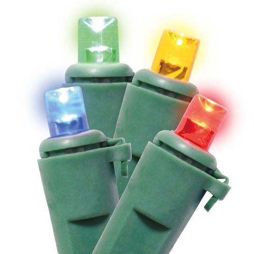 Serie 100 Luces Led Multi Cabl Verde