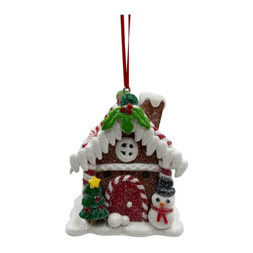 Villa Decorativa Snowman 7Cm