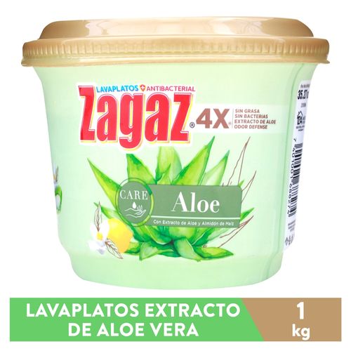 Lavaplatos Zagaz Care Aloe 1000 Gr