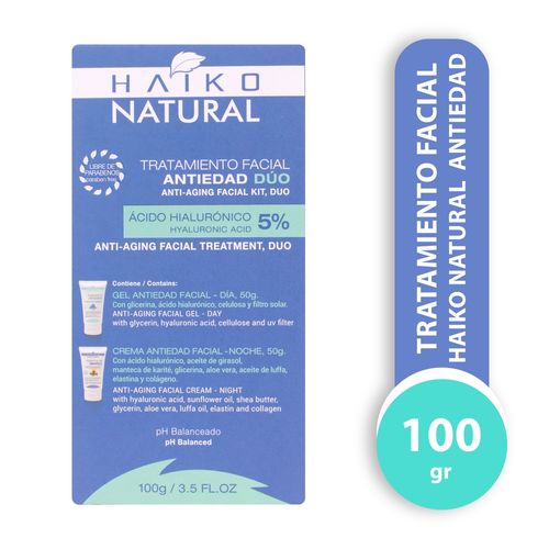 Haiko Nat Hialuronic Antied Tratdu 100G