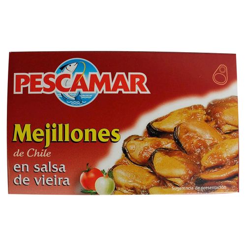 Mejillones Pescamar Salsa Vieira -111 g