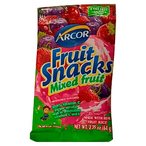 Gomita Arcor Fruit Snack Mixta -64 g