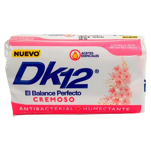 Jabón Tocador DK 12 cremoso antibacterial -140 g