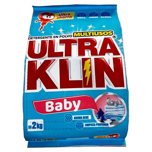 Detergente Ultraklin bebé -2000 g