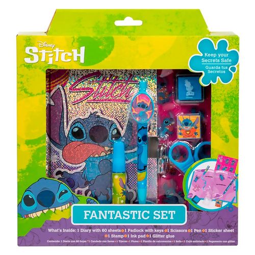 Set Fantastico Stitch 8Pzs