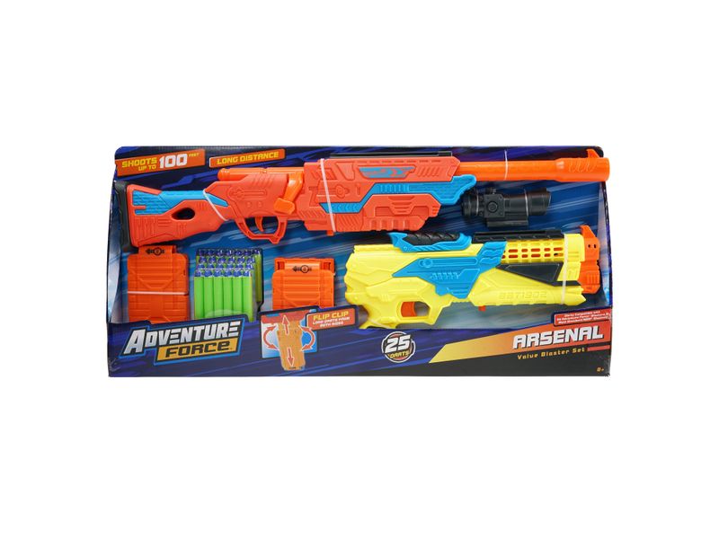 Lanzador-Adventure-Force-para-dardos-Juguete-Adventure-Force-Super-Pistola-Dardos-Arsenal-2-61073