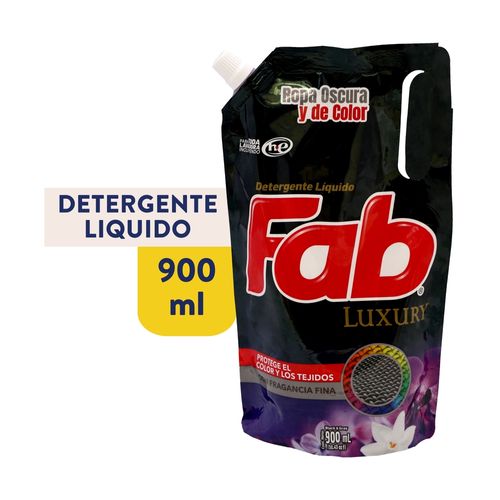 Detergente Fab Líquido Ropa Oscura - 900 ml