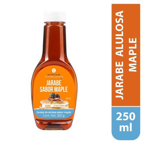 Jarabe Nutritious Can Be Delicious Alulosa Maple - 250 ml