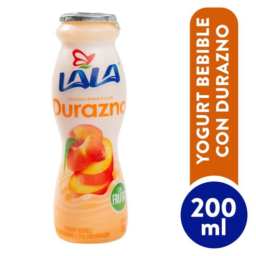 Yogurt bebible Lala sabor durazno