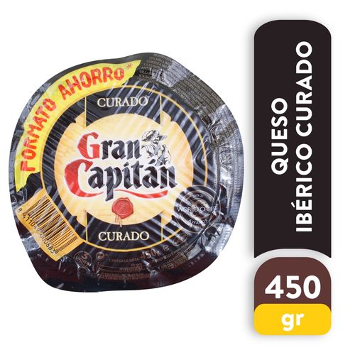 Queso Iberico Cur Gc Rueda 450gr