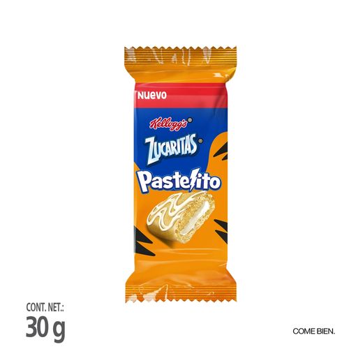 Pastelito Zucaritas con una capa exterior suave y relleno de sabor lacteo - 30 g