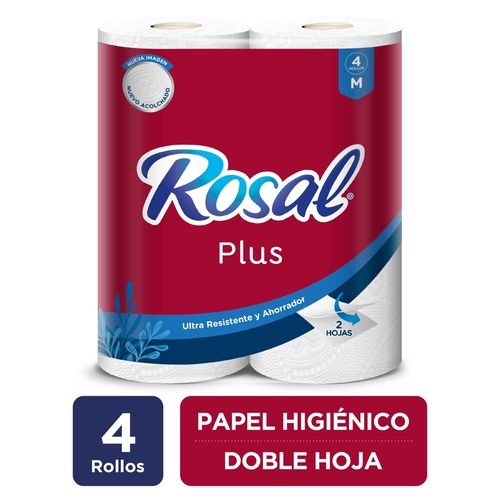 Papel Higienico Rosal Plus Vino 220Hd 4R