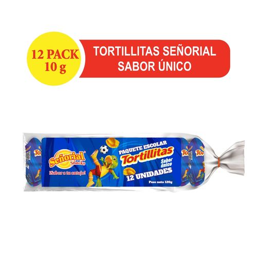 Tortilla Señorial Original 12 pack -10 g