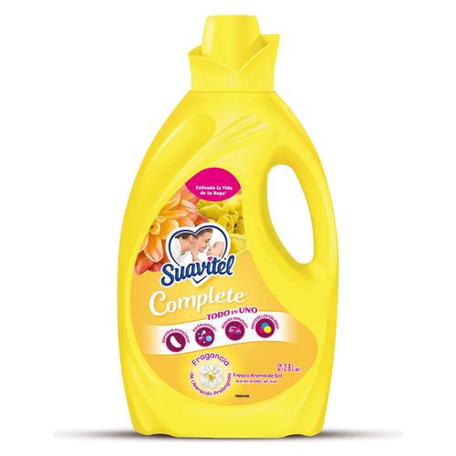 Suavizante de Telas Suavitel Complete Fresco Aroma de sol -2.8 L