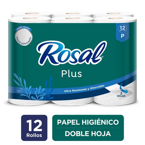 Papel Hig Rosal Verde 168hd 12 Ea