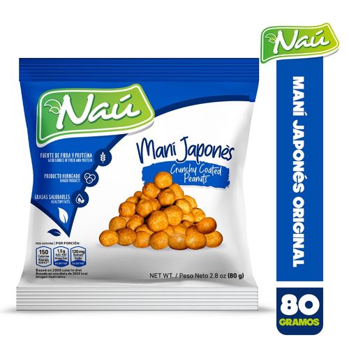 Maní Naú japones -80g