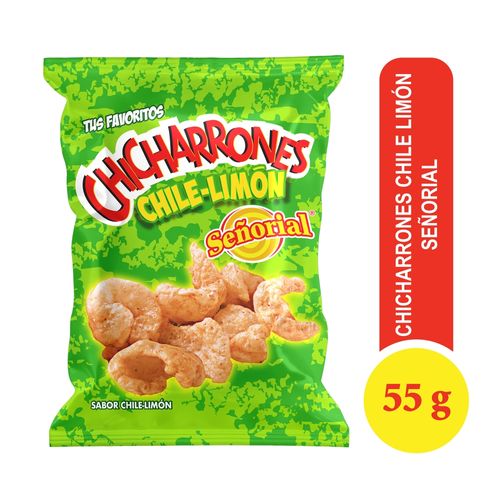 Boquita Señorial Chicharrón Chile limón -55g