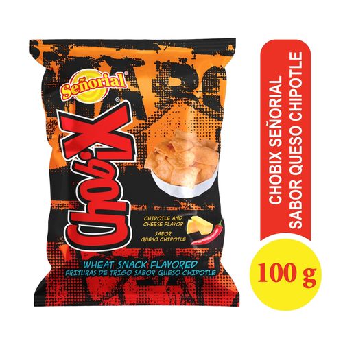 Snack Señorial Chobix Sabor Queso Chipotle - 100 g