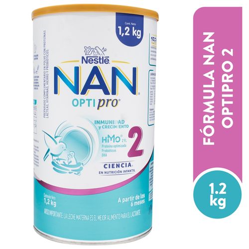 Formula Infantil Nan 2 Optipro - 1200gr