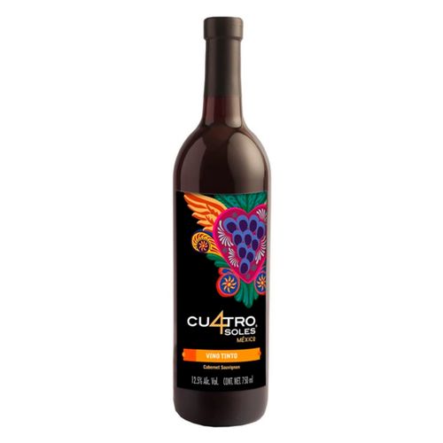 Cuatro Soles Tinto Cab Sauv Varie 750ml