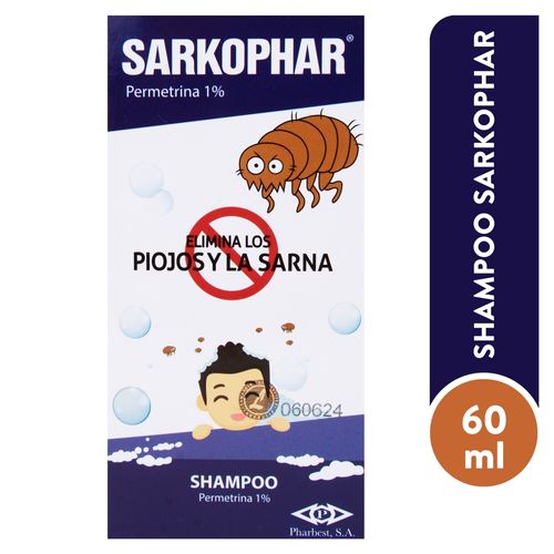 Sarkophar Shampoo Pharbest60 Ml