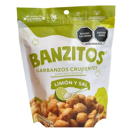 Banzitos Crujientes Limon Y Sal 110G