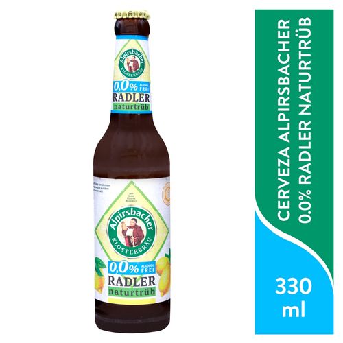 Cerveza Alpirsbacher Radler 0 Lim 330 Ml