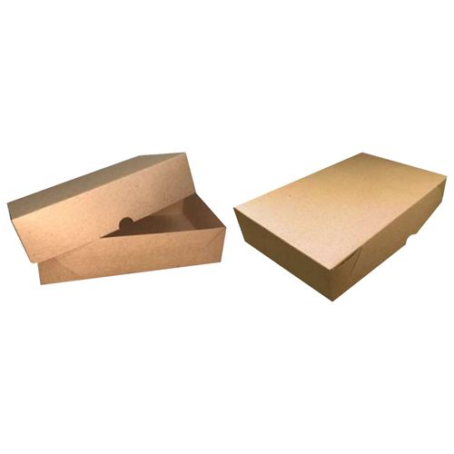 Caja Cintamax bandeja dos piezas pequeña kraft