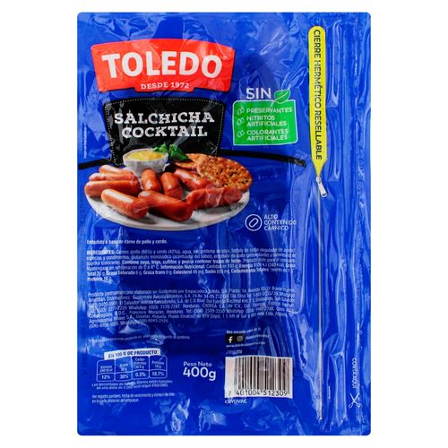 Salchicha Toledo cocktail - 400 g