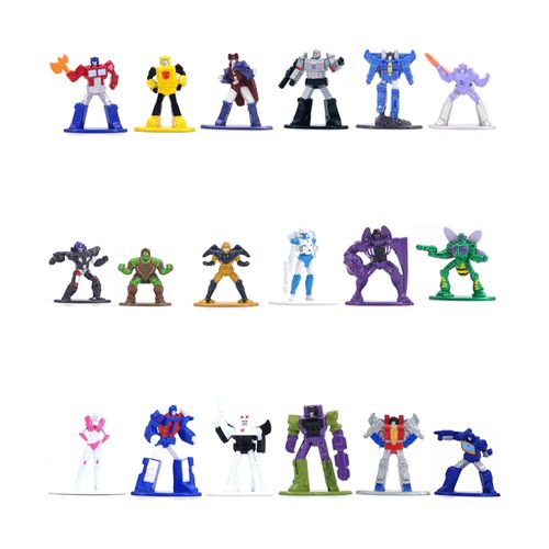 Nano Metalfigs Transformes 18 Pzs