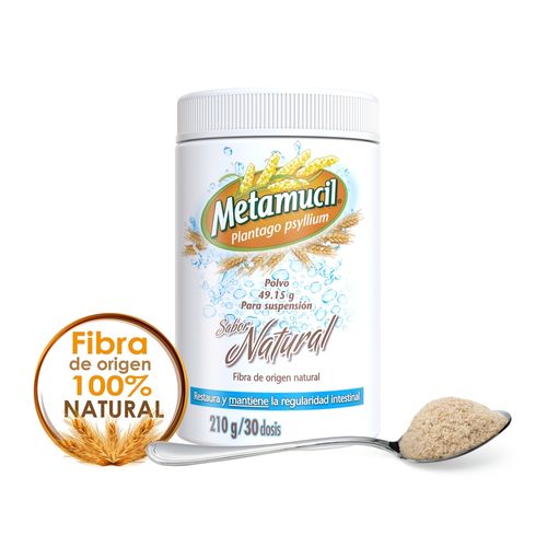 Fibra Natural Metamucil Multibeneficios 30 dosis - 210g