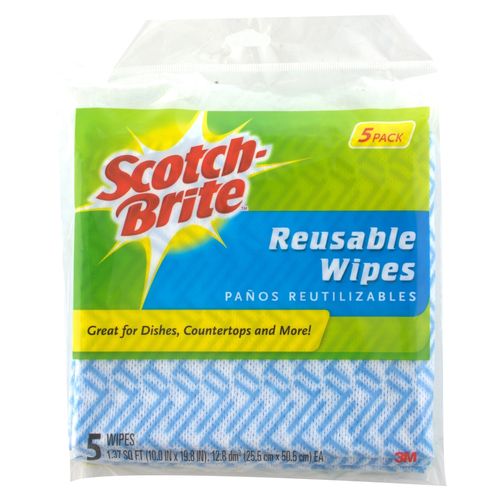 Paño Scotch Brite Multiuso Reutilizable - 5Uds